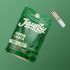 Jaunty | Green Crack | 1g vape cart | Sativa