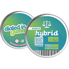 Dialed In Classic Rosin Gummies 20pk (100mg) Watermelon