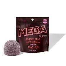 GRÖN - MEGA | Cherry Cola | 2pk | 100mg Live Rosin