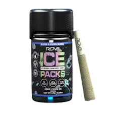 KING LOUIS XIII ICE ROSIN, HASH DIAMOND INFUSED PREROLL 5PK