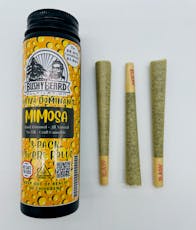 Bushy Beard | Mimosa 3pk | Pre-Roll | 3g | 25% THC