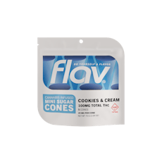 Cookies & Cream | Mini Cones 100mg