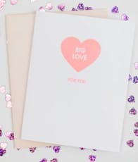 Chez Gagne - Big Love For You Greeting Card