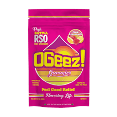 Ogeez | Peg's RSO Pink Lemonade Sativa | 100mg (10pk) Gummies