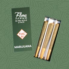 Flora Farms | 3pk 1g Pre-Rolls | Night Terror OG