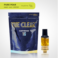 The Clear Original 1g Cart; Pure Pear