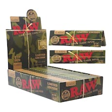 Raw Camo Limited Edition Rolling Papers | 1 1/4