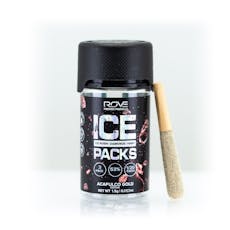 Rove Ice Packs Grape Stomper OG Infused Preroll 3pk 1.5g