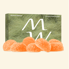 Maximum Wellness | Relieve & Soothe Tangerine Hybrid | Gummies THC 100mg : CBG 50mg : CBD 25mg 10pk