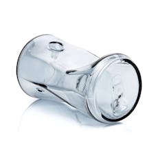 4.6” Rager Crushed Can Glass Hand Pipe
