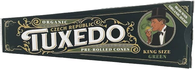 Tuxedo | Organic Papers | Green | King Size