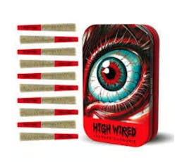 HIGH WIRED HASHBURGER 10PK INFUSED PRE-ROLLS 3.5G