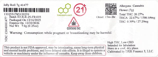 Jelly Roll 7g 41477