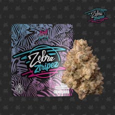 Seed Junky | Zebra Ztripez - 3.5g Flower