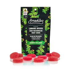 Sour Watermelon Fruit Chew 100mg (10-Pack | 10mg Each)