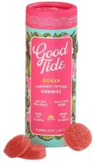 Single Sourced Rosin Balanced: Guava - THC Gummie 10 Pack (100mg)