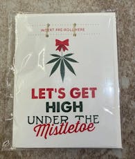 High Under The Mistletoe Christmas Card w/ Matchbook