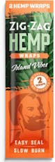 ZIG ZAG HEMP WRAPS 2CT : ISLAND VIBES