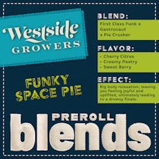 "Funky Space Pie" Preroll 2 Pack - 1g