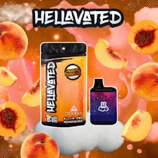 Peach Cobbler AIO Cloud Bar Disposable Vape (1g) (Hellavated)