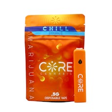 Core: Distillate Vape | Chill Berry Gelato | All-In-One | 0.5g