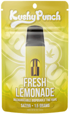 Kushy Punch Disposable Vape 1.5g (Fresh Lemonade)