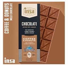 Insa Chocolate Bar 20pk (100mg) Coffee & Donuts