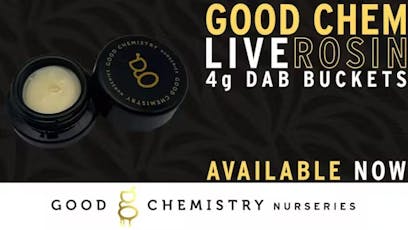 Good Chemistry | The Menage Live Rosin | 4g Bucket