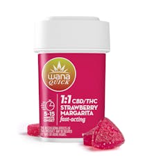 Quick Strawberry Margarita 1:1 | Soft Lozenge | 100MG