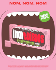 Strawberry Crunch Chocolate Bites - 100mg