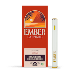 Ember | Strawberry Diesel Cookies | 1g Distillate Disposable