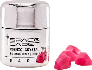Space Cadet: Gummies | Cosmic Crystals | Big Bang Berry | 100mg | 10pk