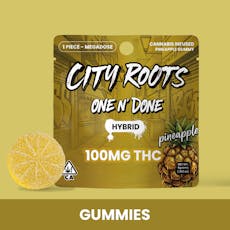 City Roots - Pineapple (Hybrid) Edible 100mg