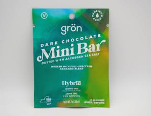 Gron | Dark Chocolate | Mini Bar | Infused | Hybrid | 7g