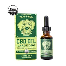 Head & Heal Large Dog Tincture - 1200mg