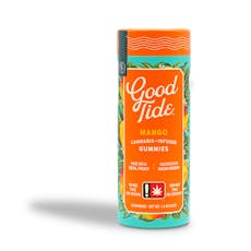 Good Tide - Mango Hash Rosin Indica Gummies 100mg - 1.4oz