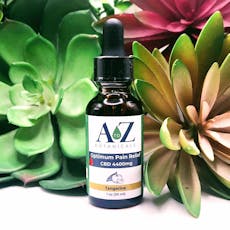 A to Z Botanicals Tincture 4400mg Optimum Pain Relief Tangerine