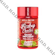 Jeeter Apple Fritter Quad-Infused Pre-Roll .5g 5 Pack