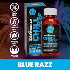 Chill Medicated - 200mg Sugar Free Syrup - Blue Razz