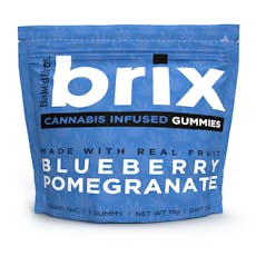 Baked Bros - Brix Gummies - Blueberry Pomegranate (H) (100mg)