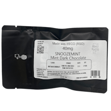 MED | Snoozemint Chocolates | 200mg FECO RSO 2:2:1 THC:CBD:CBN 40mg 5-Pack | Highly Rooted