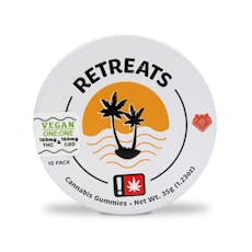 WVA - Retreats Gummies 1:1 10pk - 1.23oz