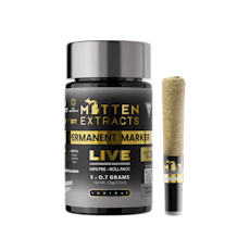 Permanent Marker 5pk Infused Liquid Diamond Pre-Rolls