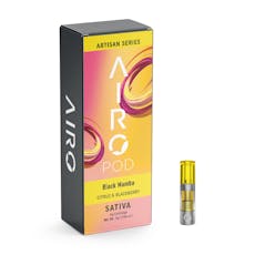 Airo Artisan Series Cartridge 1g Sativa; Black Mamba