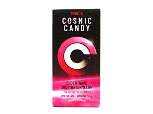 MK Shock Wave Sour Watermelon Indica Cosmic Candy 10pk 100mg 47763 SW|R24