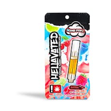 Hellavated - Bomb Popz Flavored Cart - 1g