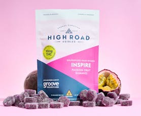 Gummies (10 Pack) | Hash Rosin Inspire Passion Fruit