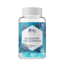 Tru Infusion CBD Gummies: Blueberry 100mg
