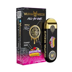 MUHA MEDS | GALACTIC DIESEL | INDICA | DISPOSABLE VAPE | 2G | REC