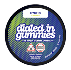 Dialed In | Classic Rosin Gummies 100mg | Starfruit